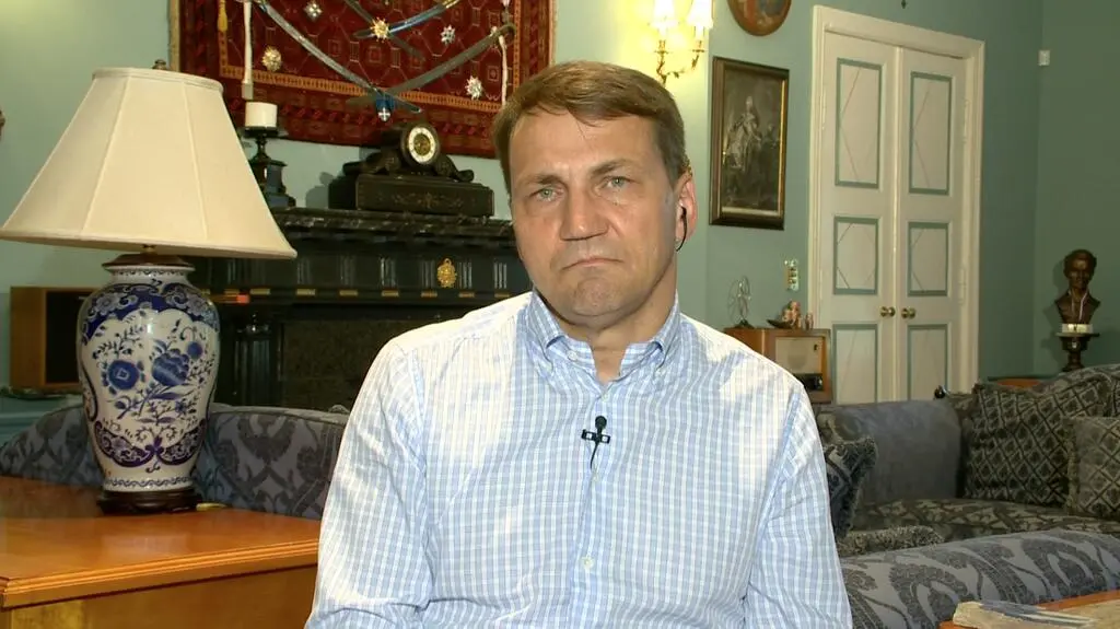 Sikorski reaguje na słowa Kaczyńskiego