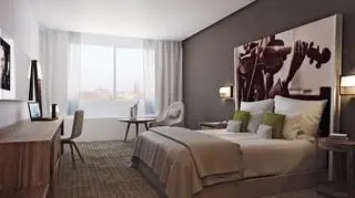 Projekt pokoju hotelowego 