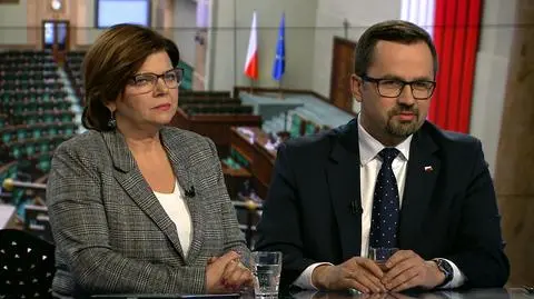 Izabela Leszczyna i Marcin Horała o działaniach CBA w sprawie Mariana Banasia