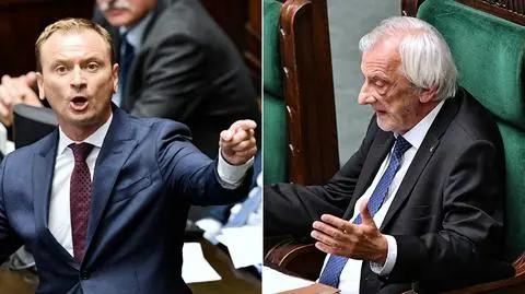 Dyskusja Słowimira Nitrasa i Ryszarda Terleckiego w Sejmie
