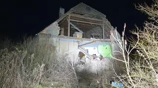 Runęła cała ściana budynku