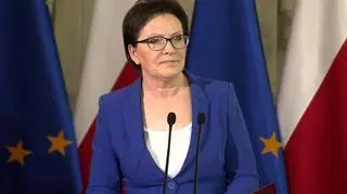 Cała konferencja prasowa Ewy Kopacz