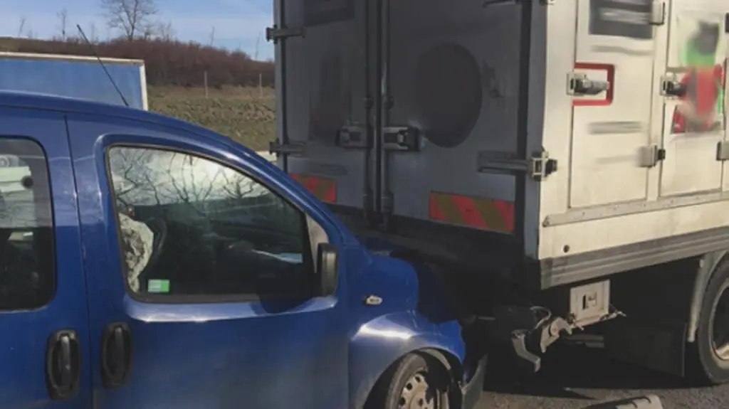 Karambol na autostradzie A2. Zderzyło się siedem aut