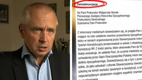 W szkołach mówili o konstytucji donoszą na siebie do prokuratury