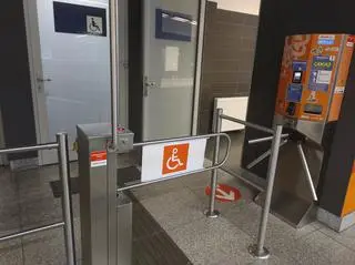 Problem z toaletami na dworcu Łódź Fabryczna