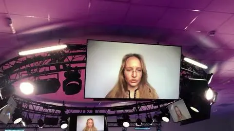 Córka Putina, Katerina Tichonowa, podczas sesji Międzynarodowego Forum Gospodarczego w Sankt Petersburgu