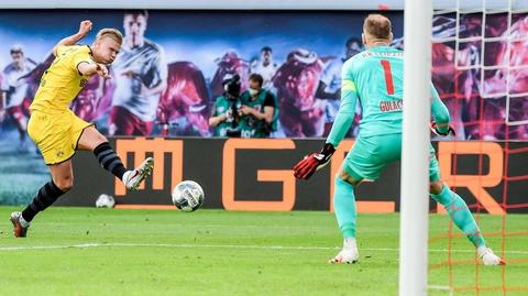Haaland załatwił Lipsk. Borussia Dortmund wicemistrzem