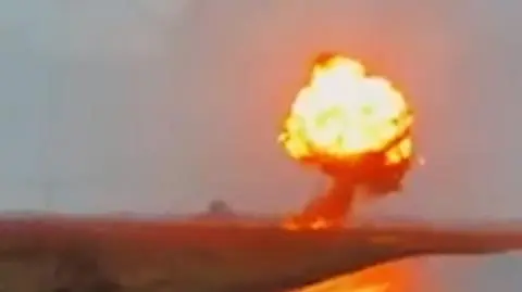 Wybuch rurociągu paliwowego pod Moskwą 