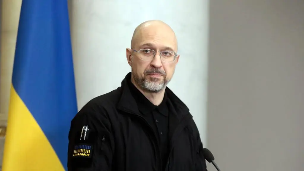 Premier Ukrainy Denys Szmyhal
