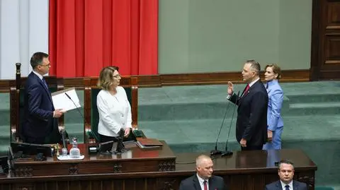 Uroczystość zaprzysiężenia Prezydenta RP Karola Nawrockiego przed Zgromadzeniem Narodowym
