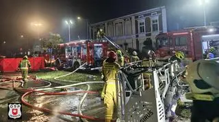 Ogień pojawił się we wtorek wieczorem