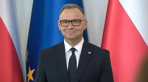 Reakcja prezydenta podczas wystąpienia Donalda Tuska