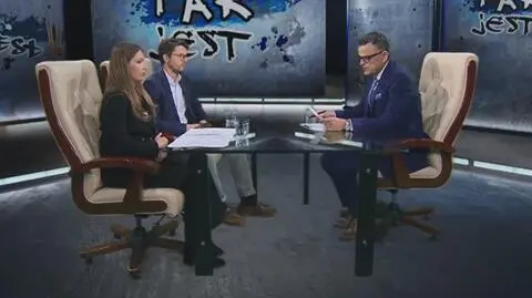 Przewodnicząca Rady Dzieci i Młodzieży przy Rzeczniku Praw Dziecka Zuzanna Głuch i Filip Pazderski z Fundacji Batorego w programie „Tak jest”