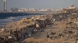 Palestyńczycy wracają do miasta Gaza