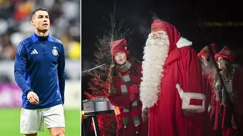 Cristiano Ronaldo u Świętego Mikołaja. Przekazał listę prezentów