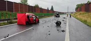 Do wypadku doszło w pobliżu Bielska-Białej