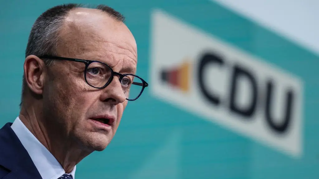 Friedrich Merz, szef CDU