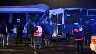 Zderzenie tramwajów w Krakowie