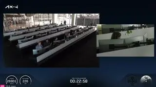 Kapsuła ze Sławoszem "spada" na Ziemię 