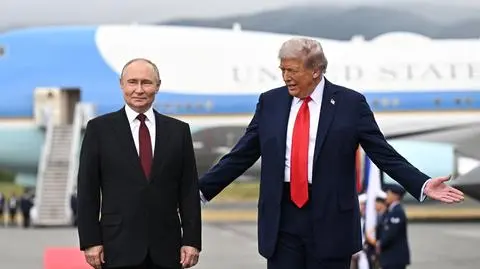 Donald Trump i Władimir Putin. Spotkanie w Anchorage na Alasce