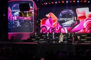 Rozmówcy panelu "Leading Through Change: Perspectives from Industry Innovators"