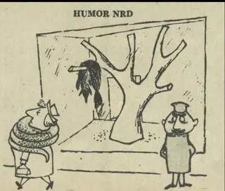 Żart rysunkowy z 1956 roku