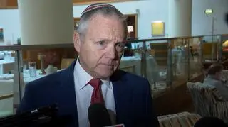 Thomas Rose w rozmowie z dziennikarzami
