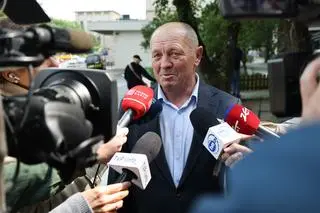 Marek Sawicki przed posiedzeniem klubu PSL-Trzecia Droga 