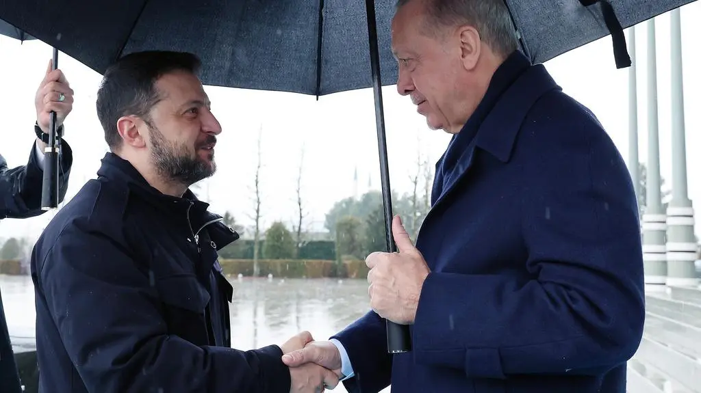 Spotkanie Zełenskiego z Erdoganem 