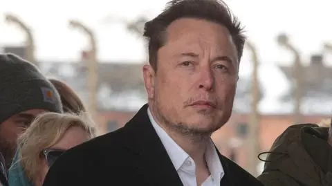 Elon Musk w Muzeum Auschwitz, 23 stycznia 2024 r.