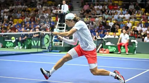 Zapachniało sensacją w Pucharze Davisa. Berkieta postraszył faworyta