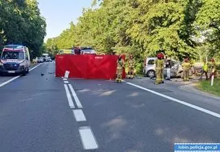 Tragiczny wypadek. Nie żyje 24-letni motocyklista