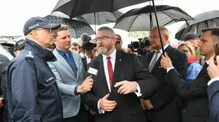 Grzegorz Braun w Jedwabnem