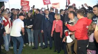 Ostatnie godziny kampanii. Wiec Rafała Trzaskowskiego