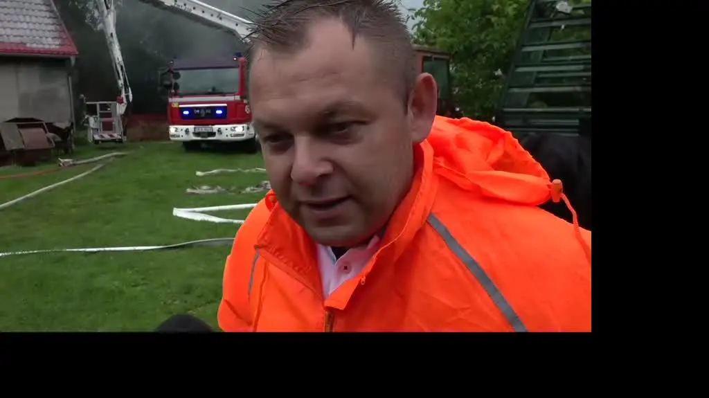 POŻAR PIORUN