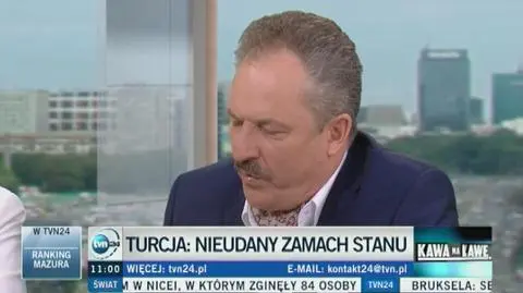 Marek Jakubiak o puczu w Turcji "Mamy do czynienia z teatrem"