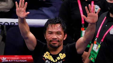 "Żegnaj, boksie". Pacquiao będzie się teraz bił o prezydencki fotel
