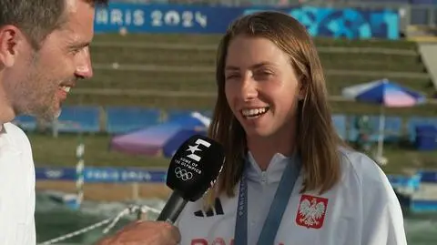 "Ciężko wywalczony medal". Zwolińska w rozmowie z Eurosportem