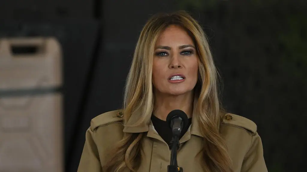 Melania Trump z apelem do Amerykanów
