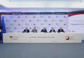 PKW podała frekwencję na godzinę 17