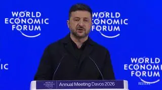 Zełenski w Davos: Europa nie mówi nic, USA nie mówią nic, a Putin buduje rakiety