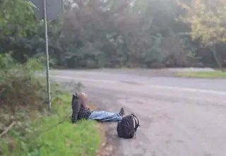 Był wycieńczony i zagubiony. Wiadomo, dlaczego milczał 
