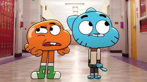 "Cudownie dziwny świat Gumballa" - Gumball i Darwin