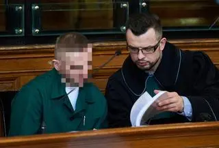 Marcin P. przed sądem