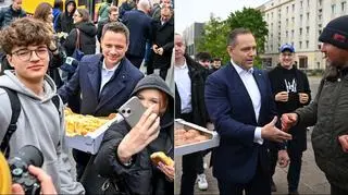 Kawa, jabłka, pączki. Zwycięzcy od rana w trasie