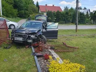Rowerzysta zginął w wypadku