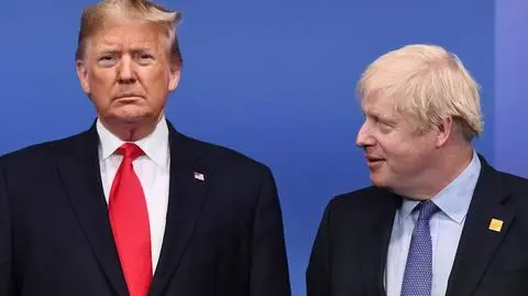 Donald Trump i Boris Johnson w 2019 roku