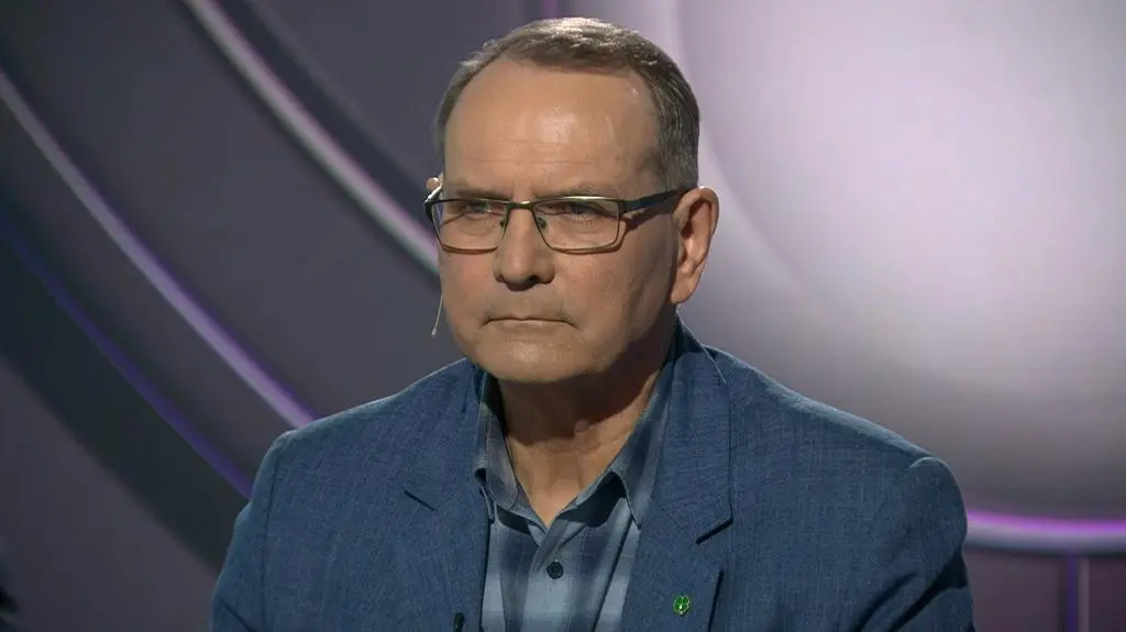 Eugeniusz Kłopotek w programie "Dwie strony" w TVN24+