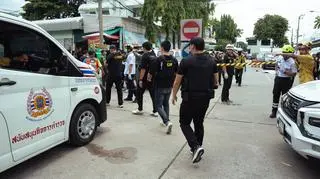 Strzelanina na targu Or Tor Kor w Bangkoku