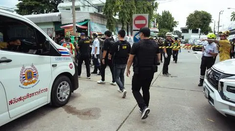 Strzelanina na targu Or Tor Kor w Bangkoku